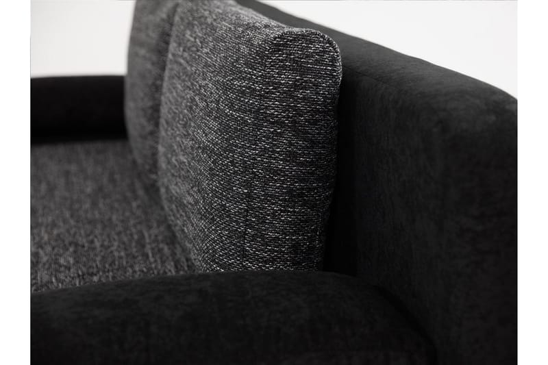 Emma Bäddsoffa 200x94x76 cm - Svart/Grå - Products - Möbler - Soffa - Bäddsoffa - Bäddsoffa längsbäddad