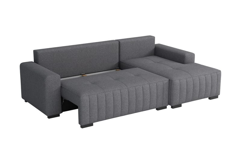 Esher 4-sits Bäddsoffa Vänster - Grön - Products - Möbler - Soffa - Bäddsoffa - Bäddsoffa divan