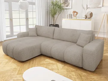 Flo Bäddsoffa med Divan 3-sits - Beige - Products - Möbler - Soffa - Bäddsoffa - Bäddsoffa divan