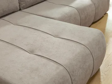 Flo Bäddsoffa med Divan 3-sits - Krämvit - Products - Möbler - Soffa - Bäddsoffa - Bäddsoffa divan