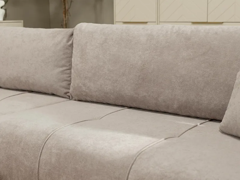 Flo Bäddsoffa med Divan 3-sits - Vit - Products - Möbler - Soffa - Bäddsoffa - Bäddsoffa divan