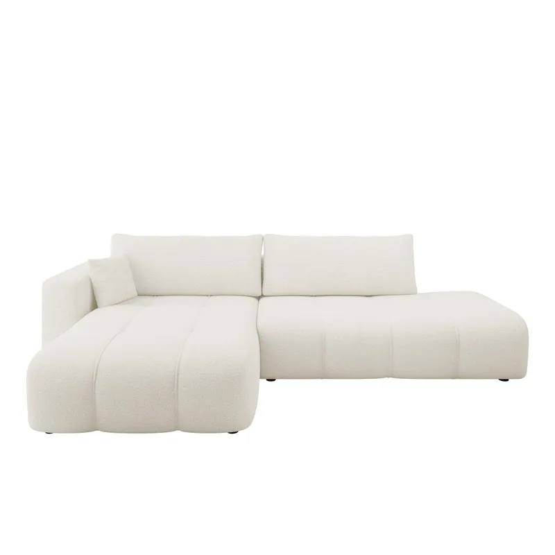 Flo Bäddsoffa med Divan 4-sits, Vit