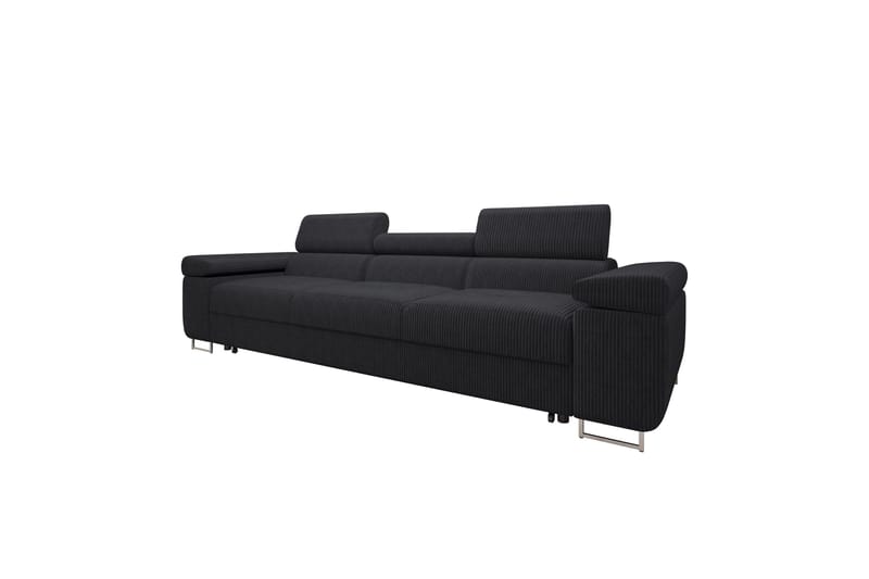 Gabina Bäddsoffa 3-sits i Manchester - Svart - Products - Möbler - Soffa - Bäddsoffa - 3 sits bäddsoffa
