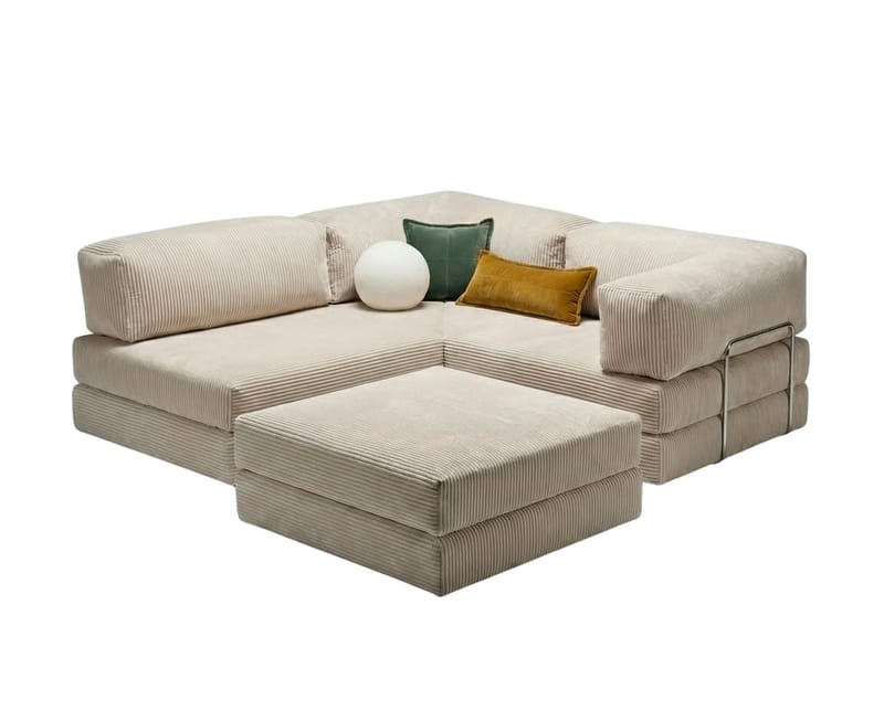 Jenor 4-sits Hörnbäddsoffa - Products - Möbler - Soffa - Bäddsoffa - Hörnbäddsoffa