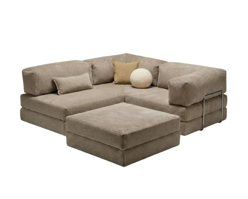 Jenor 4-sits Hörnbäddsoffa - Products - Möbler - Soffa - Bäddsoffa - Hörnbäddsoffa