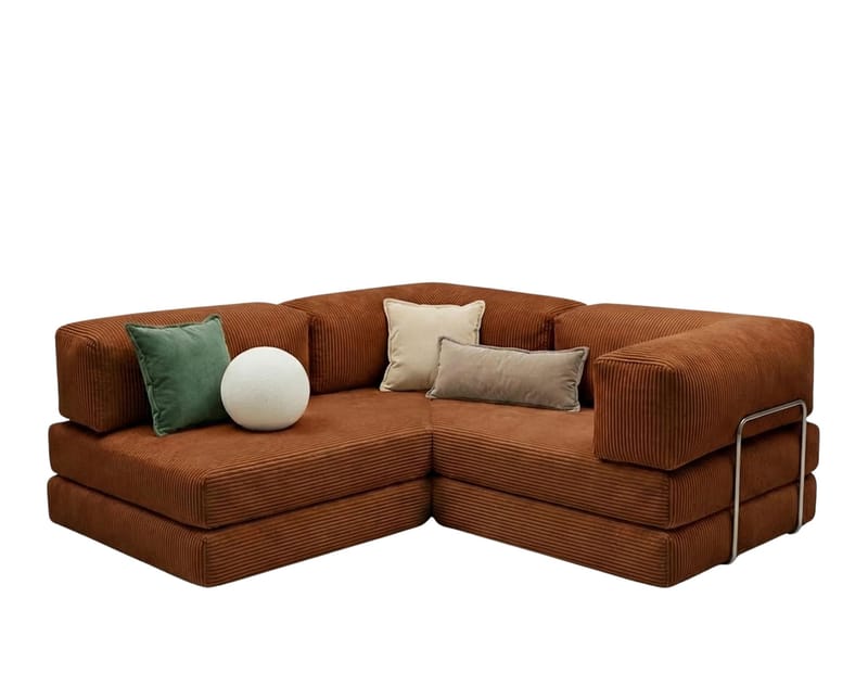Jenor 4-sits Hörnbäddsoffa - Products - Möbler - Soffa - Bäddsoffa - Hörnbäddsoffa