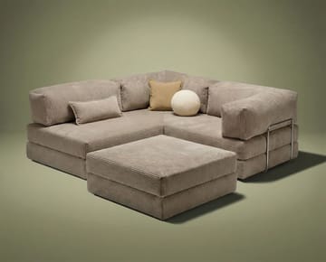 Jenor 4-sits Hörnbäddsoffa - Products - Möbler - Soffa - Bäddsoffa - Hörnbäddsoffa