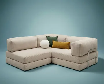 Jenor 4-sits Hörnbäddsoffa - Products - Möbler - Soffa - Bäddsoffa - Hörnbäddsoffa