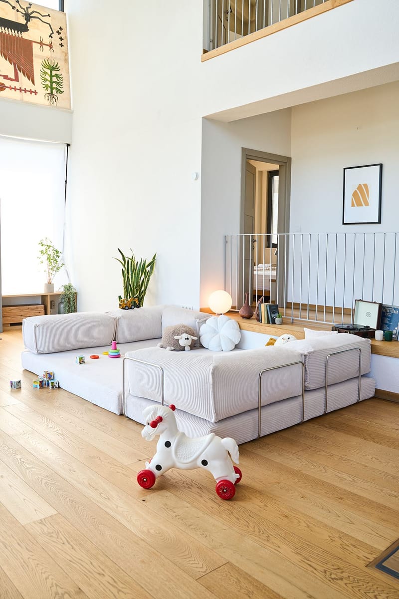 Jenor 4-sits Hörnbäddsoffa - Products - Möbler - Soffa - Bäddsoffa - Hörnbäddsoffa