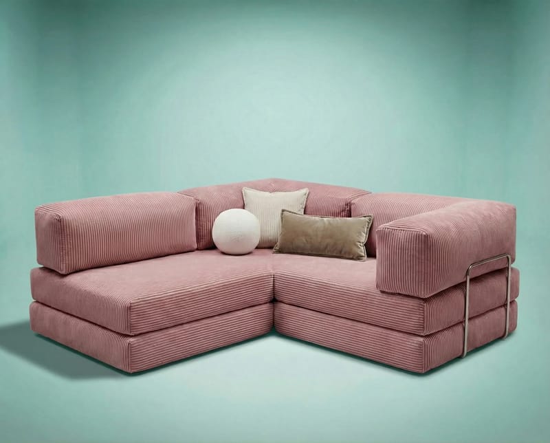 Jenor 4-sits Hörnbäddsoffa - Products - Möbler - Soffa - Bäddsoffa - Hörnbäddsoffa