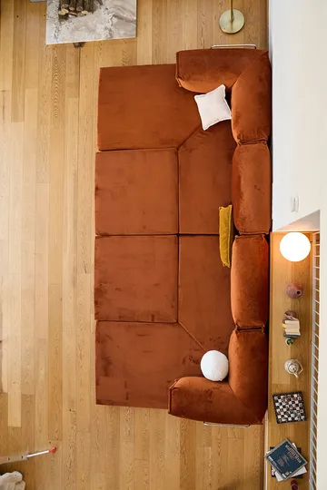 Jenor 4-sits Hörnbäddsoffa - Products - Möbler - Soffa - Bäddsoffa - Hörnbäddsoffa
