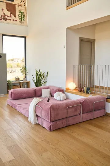 Jenor 4-sits Hörnbäddsoffa - Products - Möbler - Soffa - Bäddsoffa - Hörnbäddsoffa