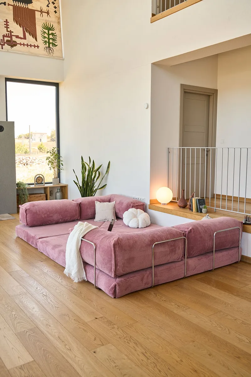 Jenor 4-sits Hörnbäddsoffa - Products - Möbler - Soffa - Bäddsoffa - Hörnbäddsoffa