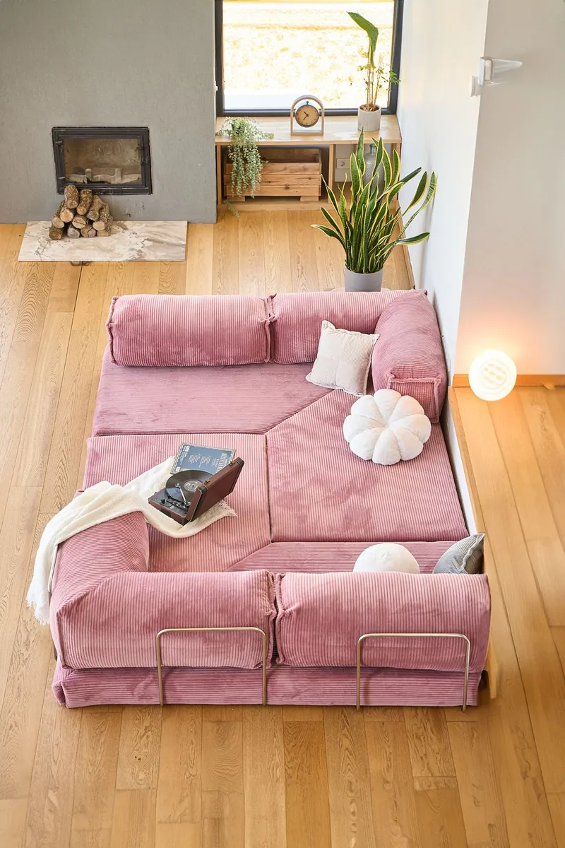 Jenor 4-sits Hörnbäddsoffa - Products - Möbler - Soffa - Bäddsoffa - Hörnbäddsoffa