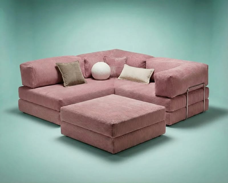 Jenor 4-sits Hörnbäddsoffa - Products - Möbler - Soffa - Bäddsoffa - Hörnbäddsoffa