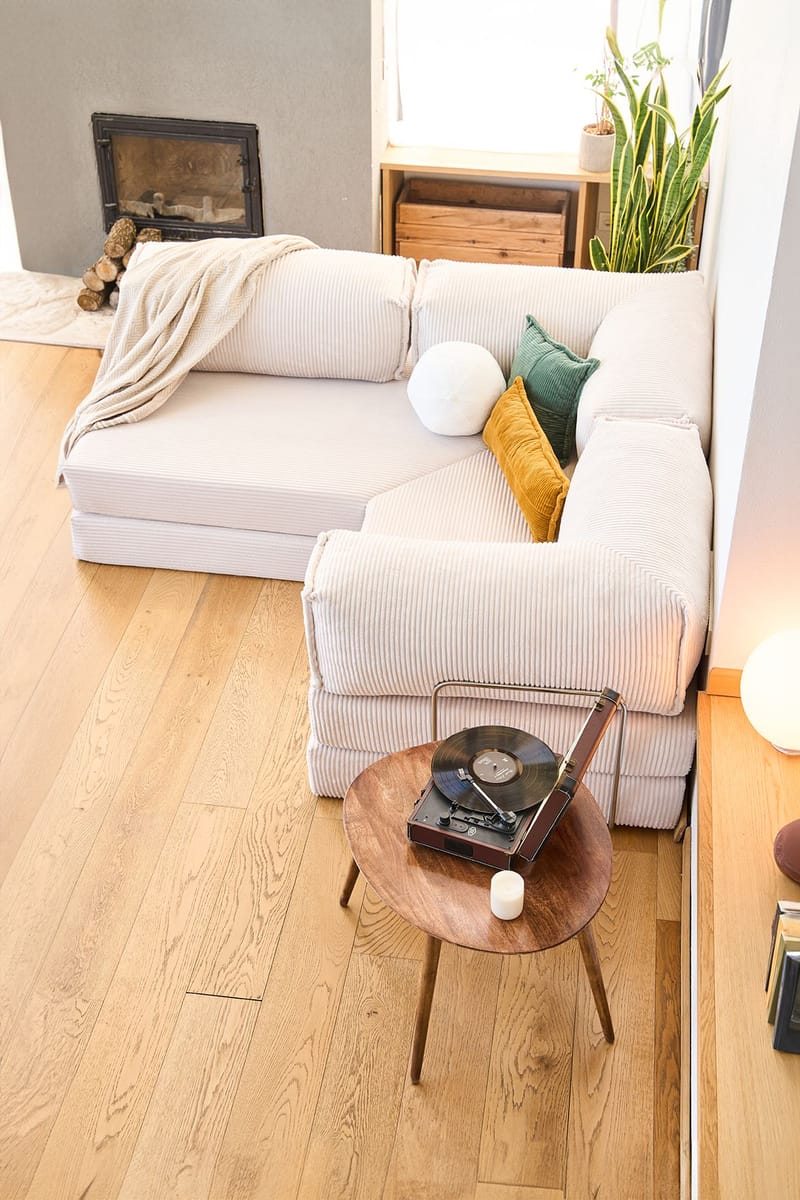 Jenor 4-sits Hörnbäddsoffa - Products - Möbler - Soffa - Bäddsoffa - Hörnbäddsoffa