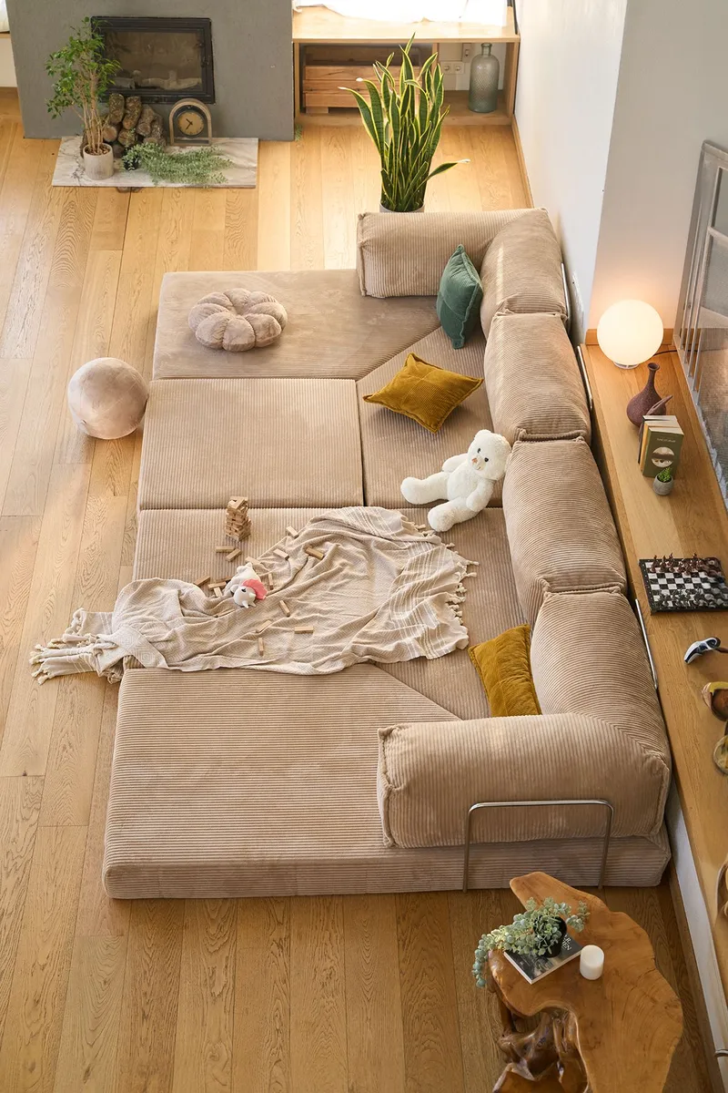 Jenor 4-sits Hörnbäddsoffa - Products - Möbler - Soffa - Bäddsoffa - Hörnbäddsoffa