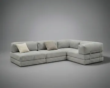 Jenor 4-sits Hörnbäddsoffa