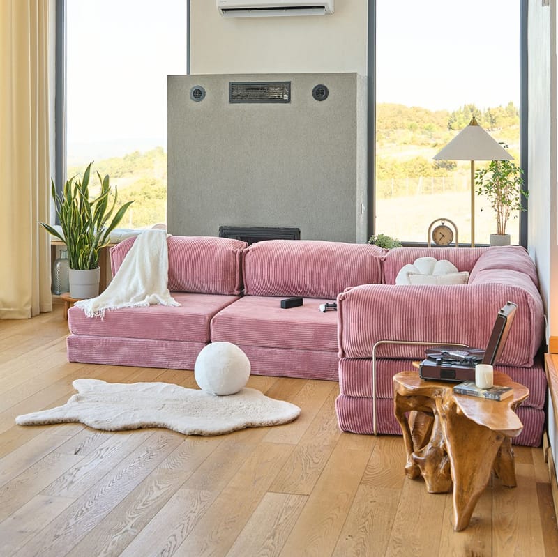 Jenor 4-sits Hörnbäddsoffa - Products - Möbler - Soffa - Bäddsoffa - Hörnbäddsoffa