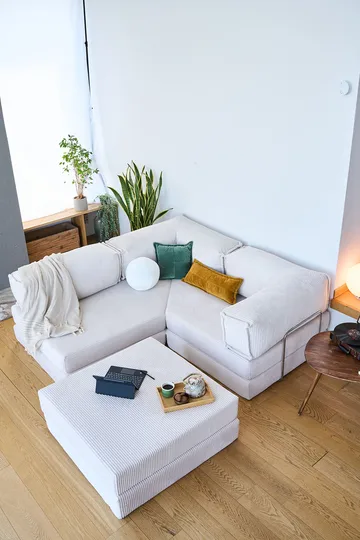 Jenor 4-sits Hörnbäddsoffa - Products - Möbler - Soffa - Bäddsoffa - Hörnbäddsoffa
