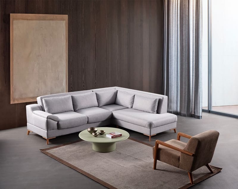 Lepinas 5-sits Hörnsoffa - Products - Möbler - Soffa - Bäddsoffa - Hörnbäddsoffa