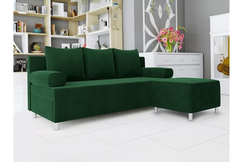 Kintore 2-sits Bäddsoffa Dark green - Products - Möbler - Soffa - Bäddsoffa - Bäddsoffa längsbäddad