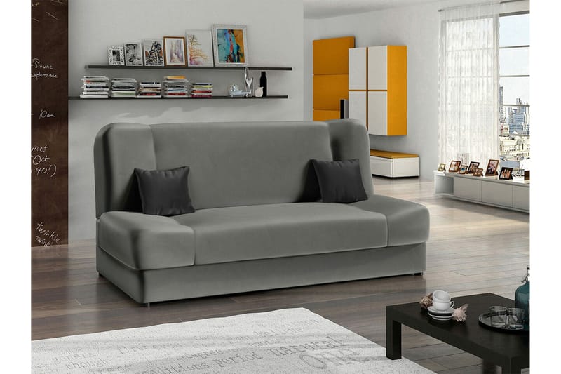 Kintore 2-sits Bäddsoffa - Grå - Products - Möbler - Soffa - Bäddsoffa - 2 sits bäddsoffa