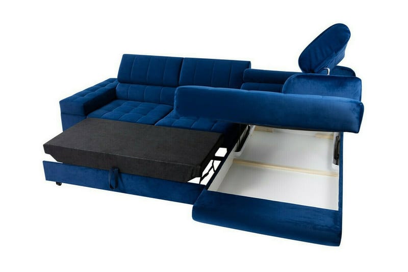 Kintore 3-sits Hörnbäddsoffa Dark red - Products - Möbler - Soffa - Bäddsoffa - Hörnbäddsoffa