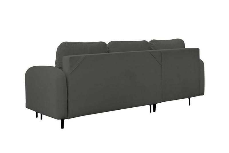 Knocklong 3-sits Hörnbäddsoffa Dark grey - Products - Möbler - Soffa - Bäddsoffa - Hörnbäddsoffa