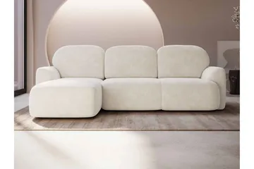 Korfu Bäddsoffa m. Divan 3-sits - Beige - Products - Möbler - Soffa - Bäddsoffa - Bäddsoffa divan