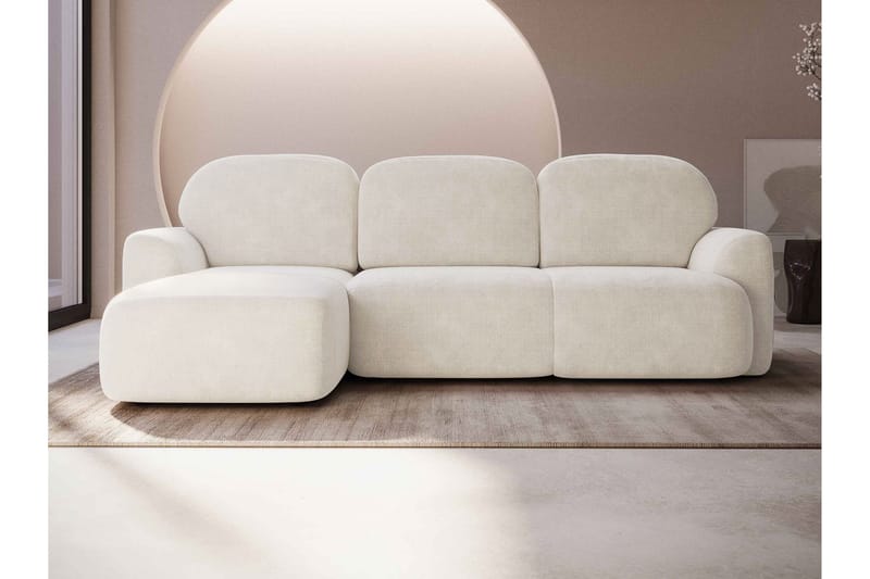 Korfu Bäddsoffa m. Divan 3-sits - Beige - Products - Möbler - Soffa - Bäddsoffa - Bäddsoffa divan