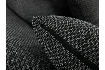 Niko U-Bäddsoffa 350x205x76 cm Divan Höger - Vit/Grå - Products - Möbler - Soffa - Bäddsoffa - Bäddsoffa längsbäddad