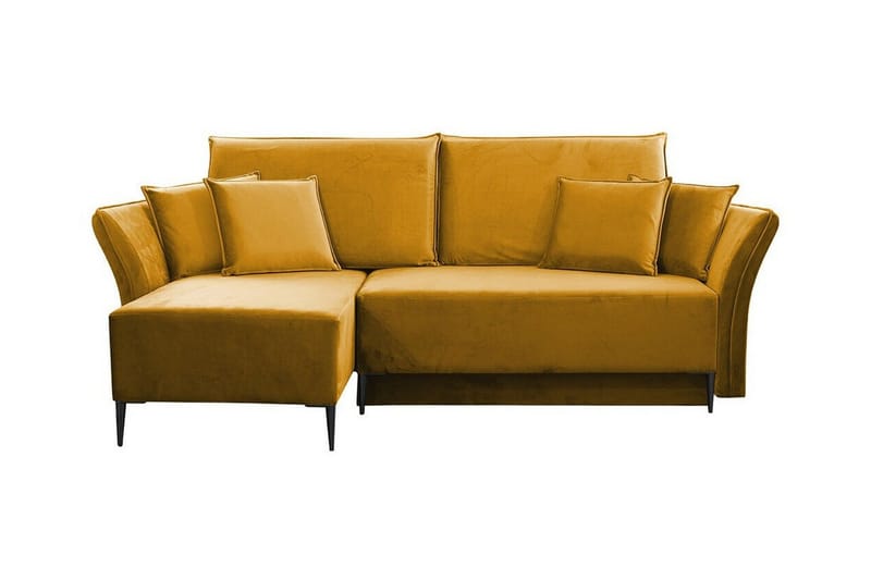 Staffin 3-sits Hörnbäddsoffa Yellow - Products - Möbler - Soffa - Bäddsoffa - Hörnbäddsoffa
