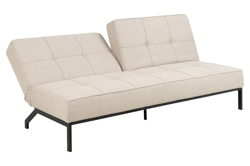Stefan 2-sits Bäddsoffa - Beige - Products - Möbler - Soffa - Bäddsoffa - Bäddsoffa längsbäddad