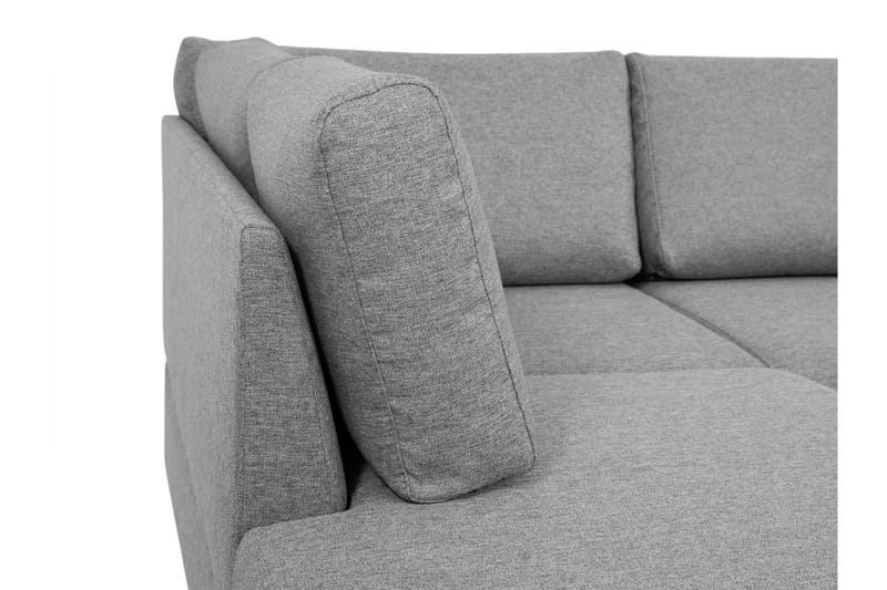 Taberk Bäddsoffa med Divan och Schäslong 5-sits i Chenille - Orange - Products - Möbler - Soffa - Bäddsoffa - Bäddsoffa divan