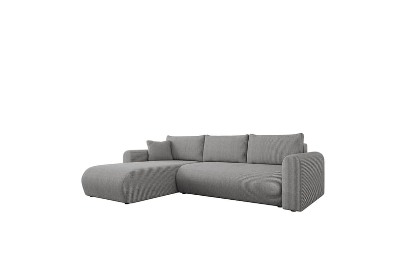 Tacon Bäddsoffa m. Divan 3-sits - Grå - Products - Möbler - Soffa - Bäddsoffa - Bäddsoffa divan