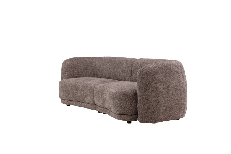 Cielo 3-sits Soffa - Brun - Products - Möbler - Soffa - 3 sits soffa