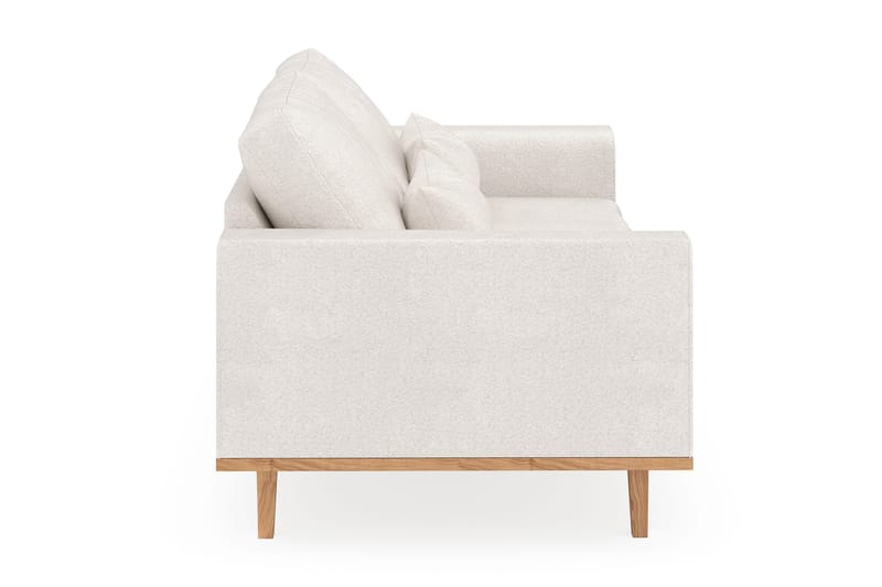 Copenhagen 2-sits Soffa i Bouclé - Vit - Products - Möbler - Soffa - 2 sits soffa