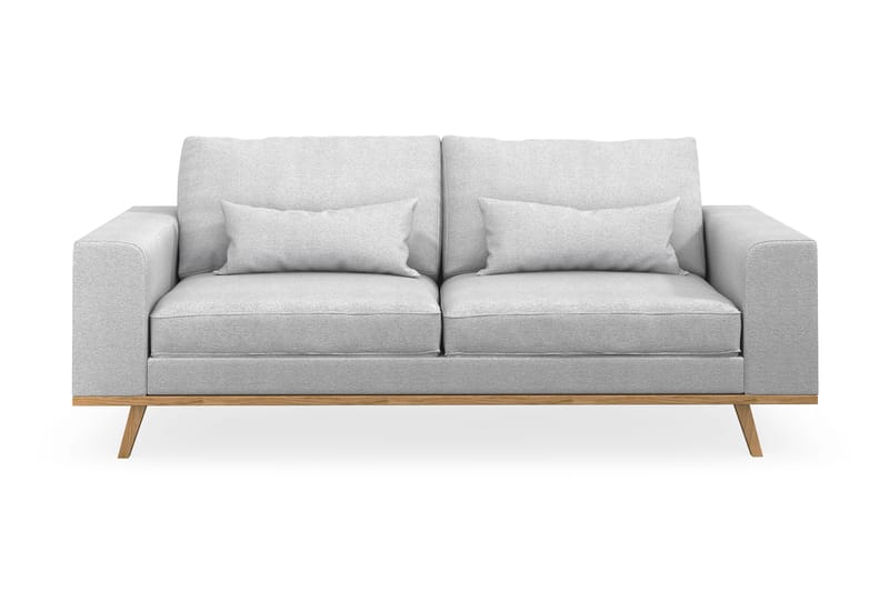 Copenhagen 2-sits Tygsoffa, Ljusgrå