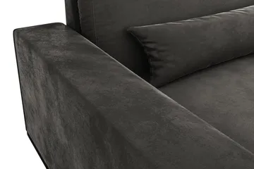 Copenhagen 5-sits Högervänd U-formad Soffa med Divan och Schäslong i Sammet - Mörkgrå - Products - Möbler - Soffa - Sammetssoffa