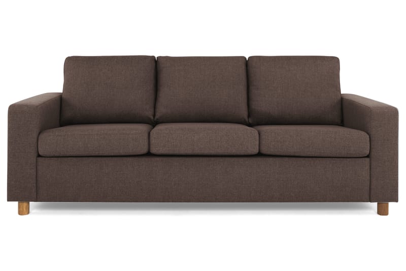 Crazy 3-sits Tygsoffa, Brun