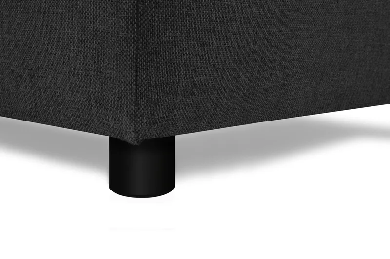 Crazy 4-sits U-formad Soffa med dubbeldivan i Tyg - Antracit - Products - Möbler - Soffa - U-soffa