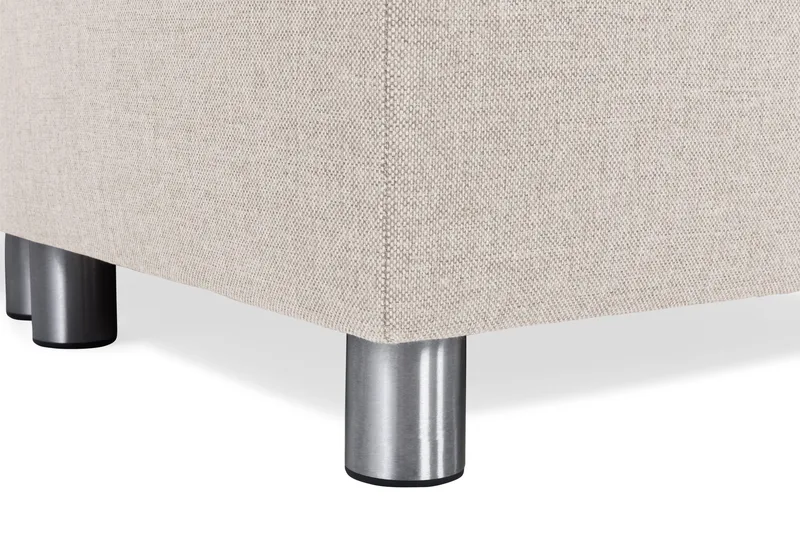 Crazy 5-sits Högervänd U-formad X-Large Soffa med Divan och Schäslong i Tyg - Beige - Products - Möbler - Soffa - U-soffa