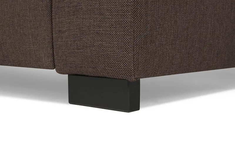 Crazy 5-sits Vändbar L-formad Large Hörnsoffa i Tyg - Brun - Products - Möbler - Soffa - Hörnsoffa