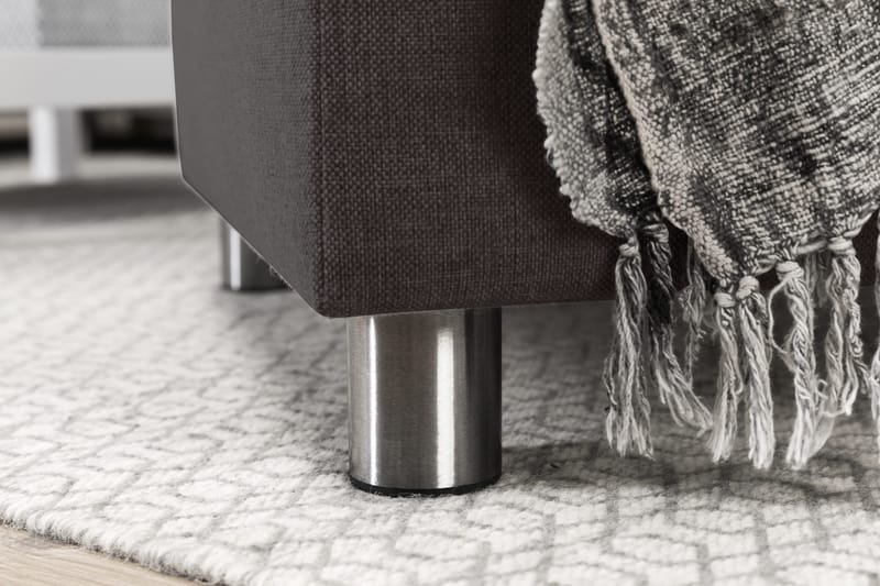 Crazy 5-sits Vänstervänd U-formad Soffa med Divan och Schäslong i Tyg - Mörkgrå - Products - Möbler - Soffa - U-soffa