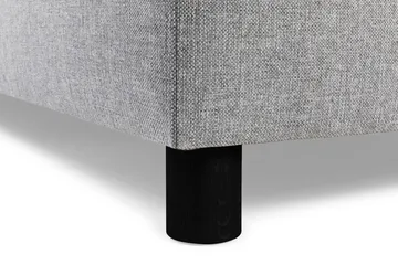 Crazy 5-sits Vänstervänd U-formad X-Large Soffa med Divan och Schäslong i Tyg - Grå - Products - Möbler - Soffa - U-soffa