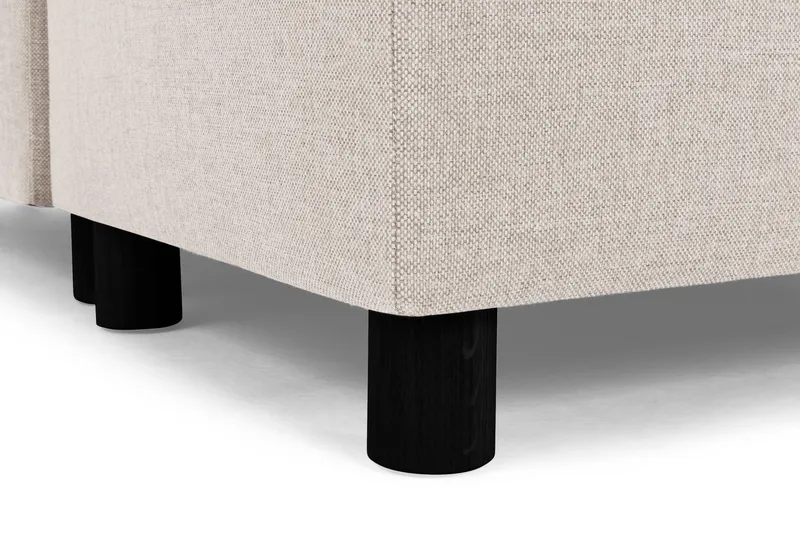 Crazy 6-sits Vändbar L-formad X-Large Hörnsoffa i Tyg - Beige - Products - Möbler - Soffa - Hörnsoffa