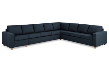 Crazy 7-sits Vändbar L-formad XX-Large Hörnsoffa i Tyg - Blå - Products - Möbler - Soffa - Hörnsoffa