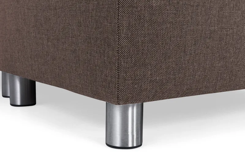 Crazy 7-sits Vändbar L-formad XX-Large Hörnsoffa i Tyg - Brun - Products - Möbler - Soffa - Hörnsoffa