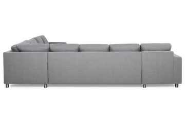 Crazy 7-sits Vändbar L-formad XX-Large Hörnsoffa i Tyg - Grå - Products - M öbler - Soffa - Hörnsoffa